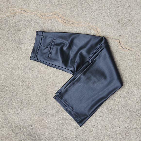 7 for all mankind pleather pants - Picture 1 of 11
